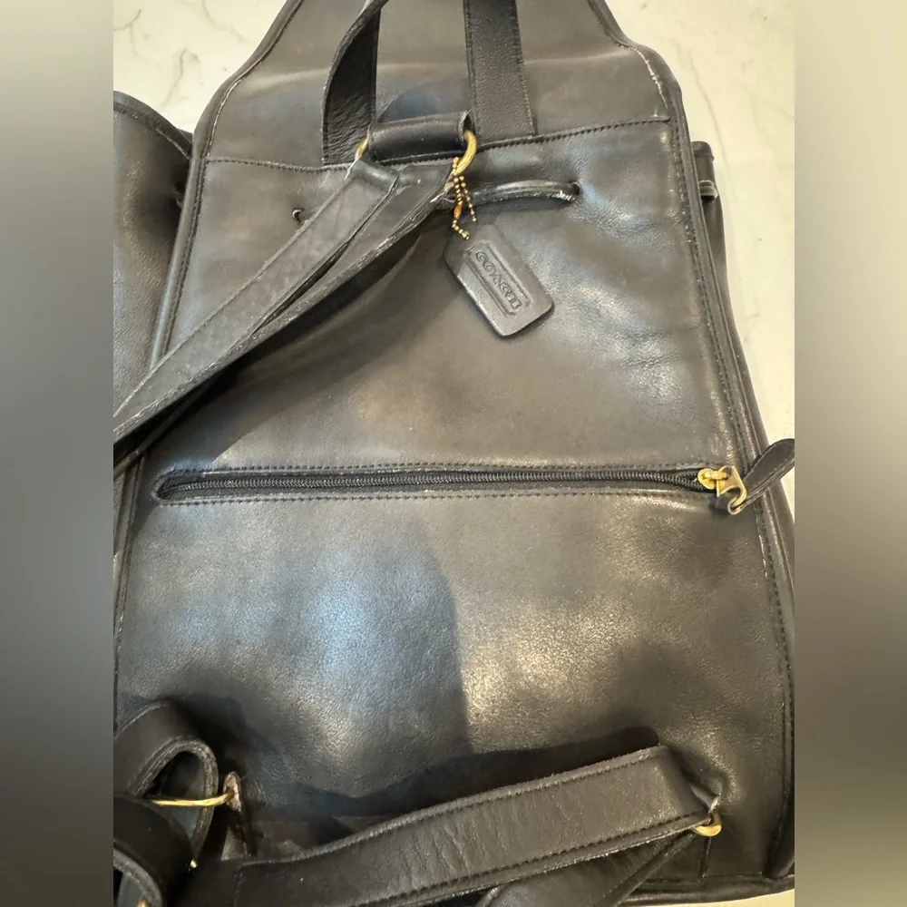 Coach Leather Backpack - Picture 12 of 12